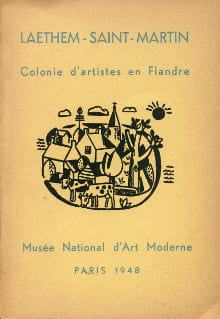 Laethem-Saint-Martin Colonie d'artistes en Flandre 1890-1940. Cassou, Jean et Fierens, Paul