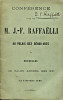 Conférence faite par M. J.-F. Raffaëlli au Palais des Beaux-Arts de Bruxelles au Salon annuel des XX le 7 février 1885. Raffaëlli, J.-F.