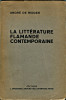 La littérature flamande contemporaine (1890-1923). Ridder, André de
