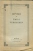 Oeuvres de Emile Verhaeren - éditions originales sur grands papiers, manuscrits et autographes... provenant de la bibliothèque Albert Dumont. Hellens, ...