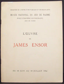 L'oeuvre de James Ensor. Cornette, A. H. ; Dézarrois, André