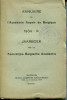 Annuaire de l'Académie royale de Belgique - Jaarboek van de Koninklijke Belgische Academie - 1934Jean-Pierre Waltzing - Guillaume Des Marez - Michel ...