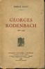 Georges Rodenbach 1855-1898. Maes, Pierre