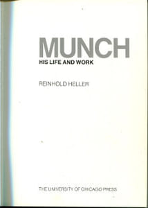 Munch - His Life and Work
