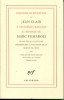 Discours de réception de Jean Clair à l'Académie française et réponse de Marc Fumaroli. Jean Clair et Marc Fumaroli