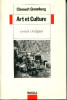 Art et Culture essais critiques. Greenberg, Clement