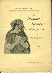 La peinture suédoise contemporaine. Lespinasse, Pierre
