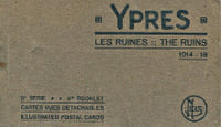 Ypres - Les ruines - The Ruins 1914-18 - cartes postales