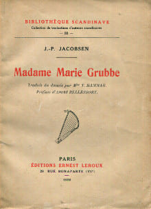 Madame Marie Grubbe. Jacobsen, J.-P.