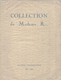 Collection de Madame R... - Dessins, Tableaux anciens - 1938