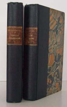 Vieille Allemagnevolume I. : Nuremberg, le château de Louisbourg, au pays de Schiller ; volume II. : Deuxième série : les paysages de Goethe, ...