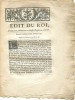 Edit du roi, portant attribution au Conseil Supérieur d'Arras.. 