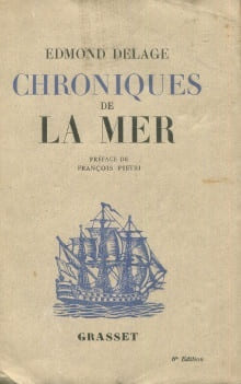 Chroniques de la mer. Delage, Edmond