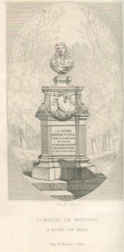 Le tombeau de Watteau à Nogent-sur-Marne - Notice historique sur la vie et la mort d'A. Watteau, sur l'érection et l'inauguration du monument élevé ...