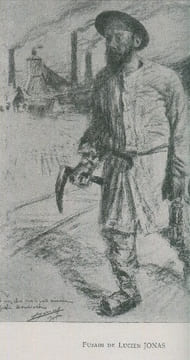 Dans nos mines de charbon - Poèmes posthumes. Mousseron, Jules