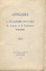 Annuaire de l'Académie royale de Langue et de Littérature françaises - 1957. Davignon, Henri et al.