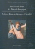 Les Prix de Rome des Etats de Bourgogne - Lettres à François Desvoge, 1776-1792. Christine Lamarre et Sylvain Laveissière