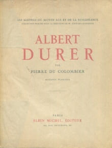 Albert Durer. Colombier, Pierre du