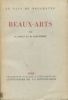 Beaux-Arts - Le pays de Neuchâtel. Godet, Pierre et Jeanneret, Maurice