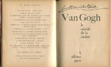 Van Gogh le suicidé de la société. Artaud, Antonin
