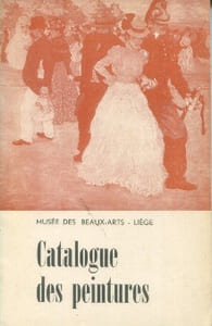 Catalogue des peintures - Musée des Beaux-Arts de Liège