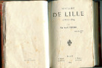 Histoire de Lille de 620 à 1804. Van Hende, Edouard.