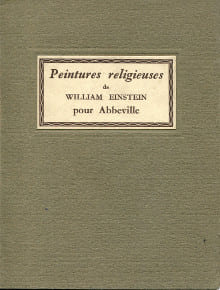 Peintures religieuses de William Einstein pour Abbeville