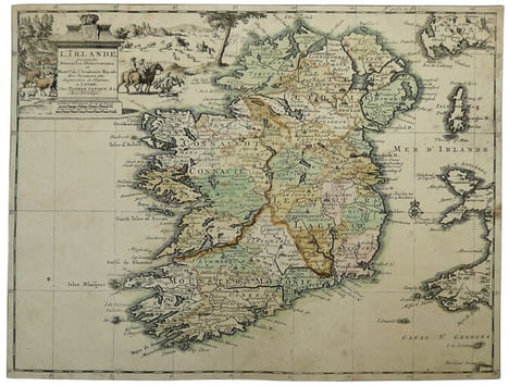 L' Irlande : Suivant les Nouvelles Observations de Messrs. de l'Academie Royale des Sciences, etc. : Augmentées de Nouveau . Van der Aa, Pieter ...