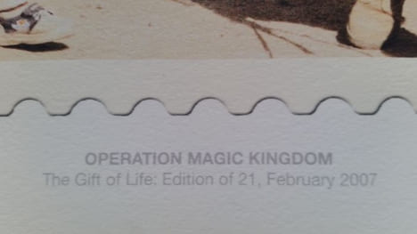 21 USA - The Gift of Life Part of Operation Magic Kingdom.. CAUTY, James.