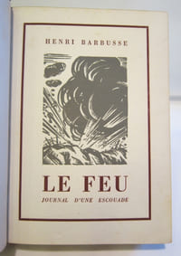 Le Feu. Journal d'une escouade. Gravures sur verre de André Collot