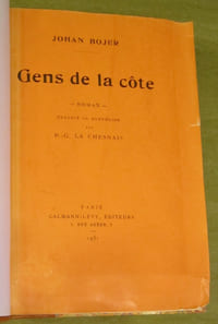 Gens de la côte. Roman traduit du norvégien par P.-G. La Chesnais