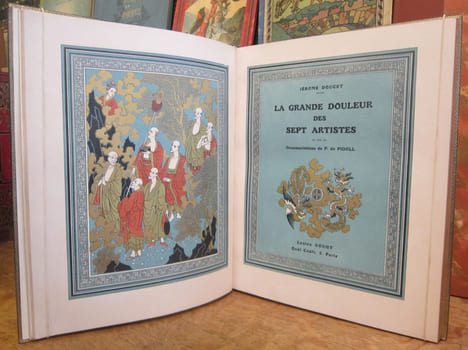 La Grande douleur des sept artistes. Ornementations de P. de Pidoll. DOUCET (Jérôme)
