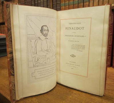 Théophraste Renaudot et ses "innocentes inventions". HATIN (Eugène)