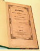 Antony, drame en cinq actes, en prose, représenté pour la première fois sur le Théâtre de la Porte Saint-Martin, le mardi 3 mai 1831. DUMAS ...