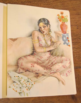 Histoire d'amour de la Rose de Sable. Roman. Compositions en couleurs de Edouard Chimot. MONTHERLANT (Henry de)