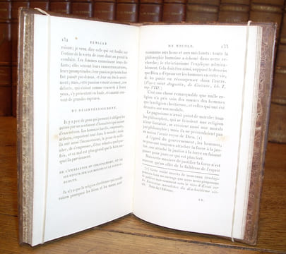 Pensées de Nicole, de Port-Royal, précédées d'une Introduction, et d'une Notice sur sa personne et ses écrits, par M. Mersan. NICOLE (Pierre)