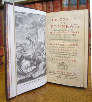 Le Conte du tonneau, contenant tout ce que les arts et les sciences ont de plus sublime & de plus mystérieux ; avec plusieurs autres pièces très ...