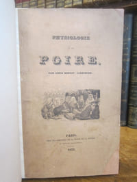 Physiologie de la Poire