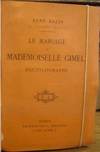 Le Mariage de Mademoiselle Gimel, dactylographe