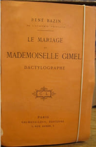 Le Mariage de Mademoiselle Gimel, dactylographe
