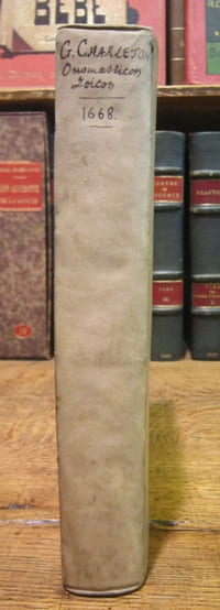Onomasticon zoicon, Plerorumque Animalium Differentias & Nomina Propria pluribus Linguis exponens. Cui accedunt Mantissa Anatomica ; Et quaedam De Variis Fossilium Generibus