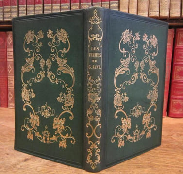 Galerie des femmes de George Sand par le Bibliophile Jacob. Vingt-quatre Gravures en taille-douce Sur acier par H. Robinson d'après les Tableaux des ...