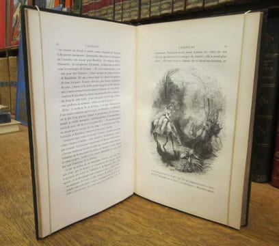 Galerie des femmes de George Sand par le Bibliophile Jacob. Vingt-quatre Gravures en taille-douce Sur acier par H. Robinson d'après les Tableaux des ...