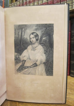 Galerie des femmes de George Sand par le Bibliophile Jacob. Vingt-quatre Gravures en taille-douce Sur acier par H. Robinson d'après les Tableaux des ...