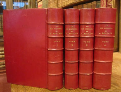 Les Dix journées. Traduction de Le Maçon réimprimée par les soins de D. Jouaust. Avec Notice, Notes et Glossaire par M. Paul Lacroix. Onze eaux-fortes par Flameng