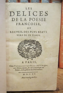 Les Délices de la poésie françoise, ou recueil des plus beaux vers de ce temps  