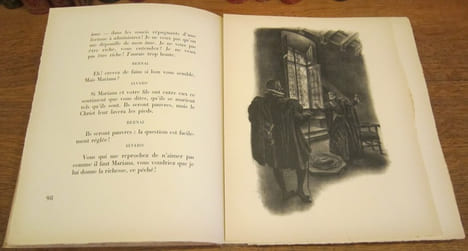 Le Maître de Santiago. Lithographies de Mariano Andreu. MONTHERLANT (Henry de)