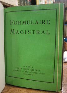 Formulaire magistral. Illustrations en couleurs de Joseph Hémard