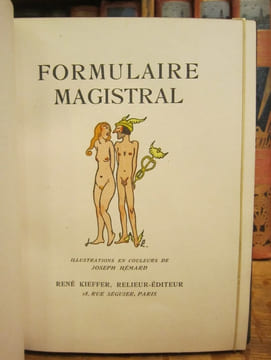 Formulaire magistral. Illustrations en couleurs de Joseph Hémard. HEMARD (Joseph)