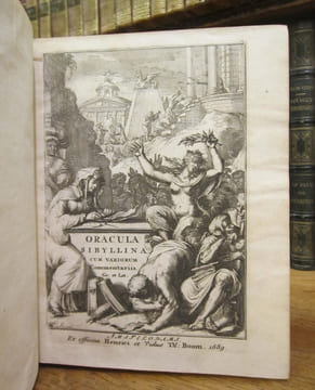 SIBYLLINA ORACULA : HOC EST, Ex veteribus codicibus emendata, ac restituta Et commentariis diversorum illustrata, Opere & studio Servatii Gallaei : ...